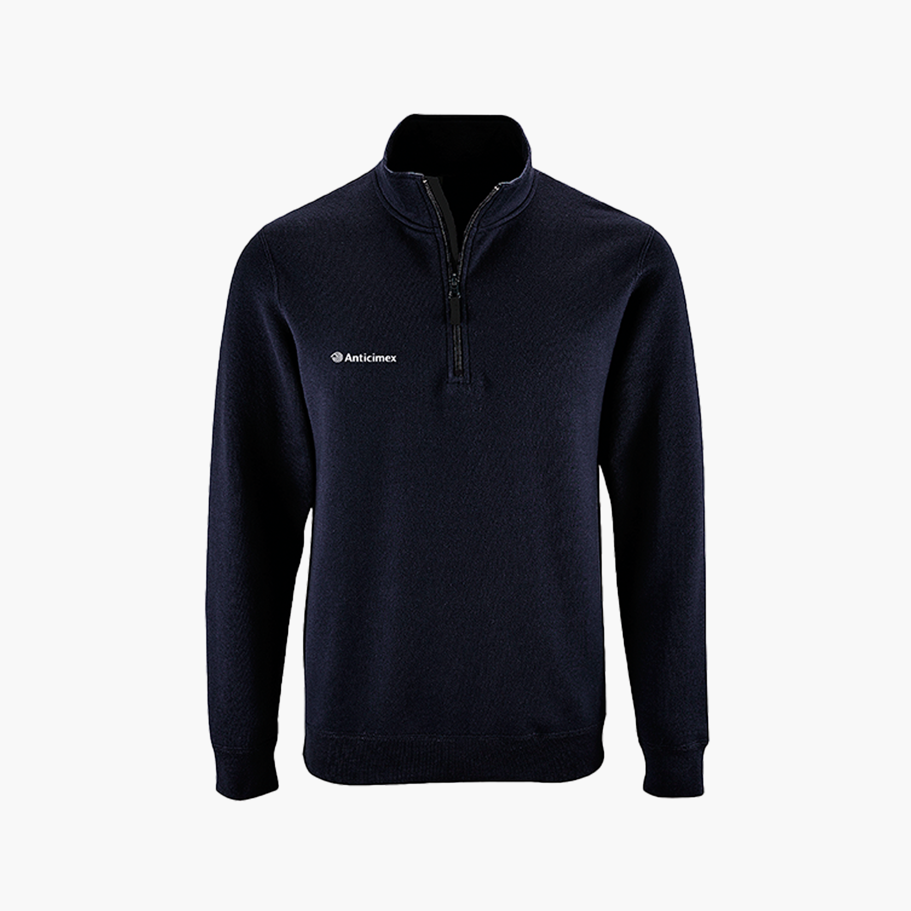 Sweat demi-Zip épais