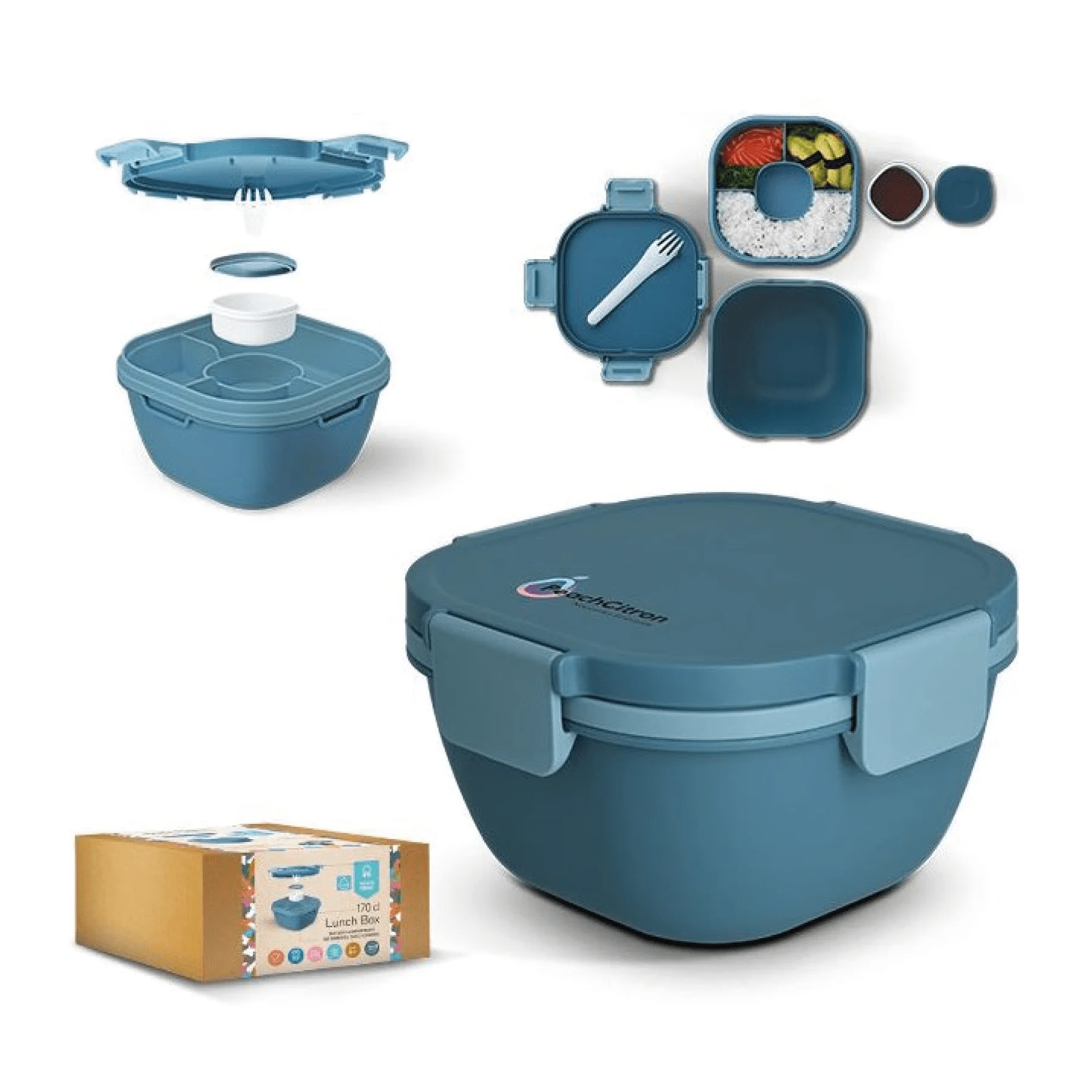 Lunch Box Multi-Compartiments