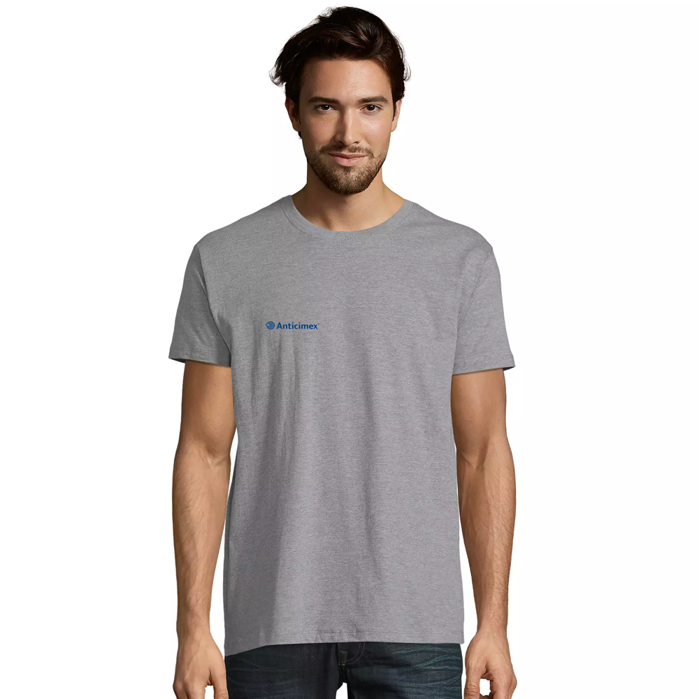 T-shirt gris chiné