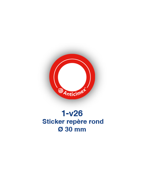 Sticker 1 - Repère rond
